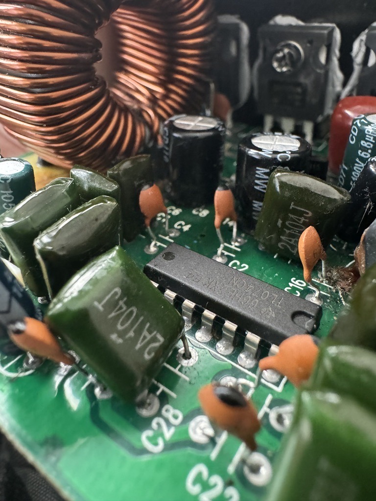 EMI FILTER & OP-AMP